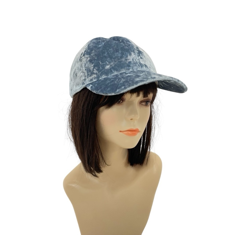 Federica Moretti Velvet Cap Hat Medium